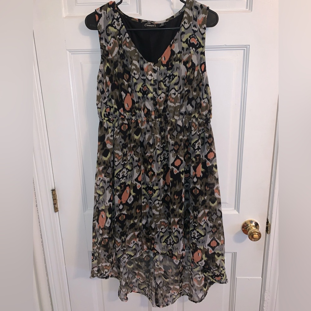 Cassee’s multicolor high-low summer dress!